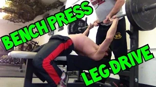 How To Use leg drive during the Bench Press